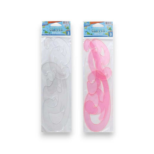 Picture of FRENCH CURVE SET OF 3